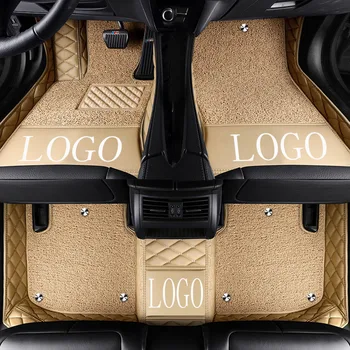 

Car floor mats with Logo/Brand Logo for Mercedes Benz A B180 C200 E260 CL CLA G GLK300 ML S400 class 5D car styling carpet floor
