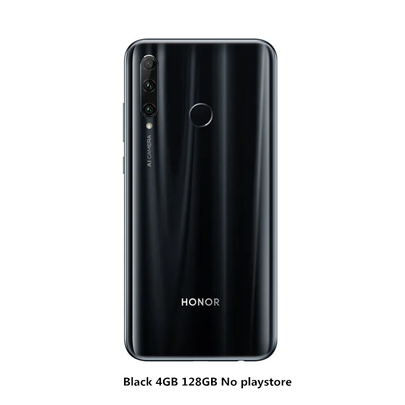 4GB 128GB Black No P Honor 20i смартфон Kirin 710 Android 9,0 6,21 дюймов 2340X1080 32,0mp распознавание лица отпечаток пальца 3400 мАч 4G LTE мобильные телефоны - Цвет: 4GB 128GB Black No P