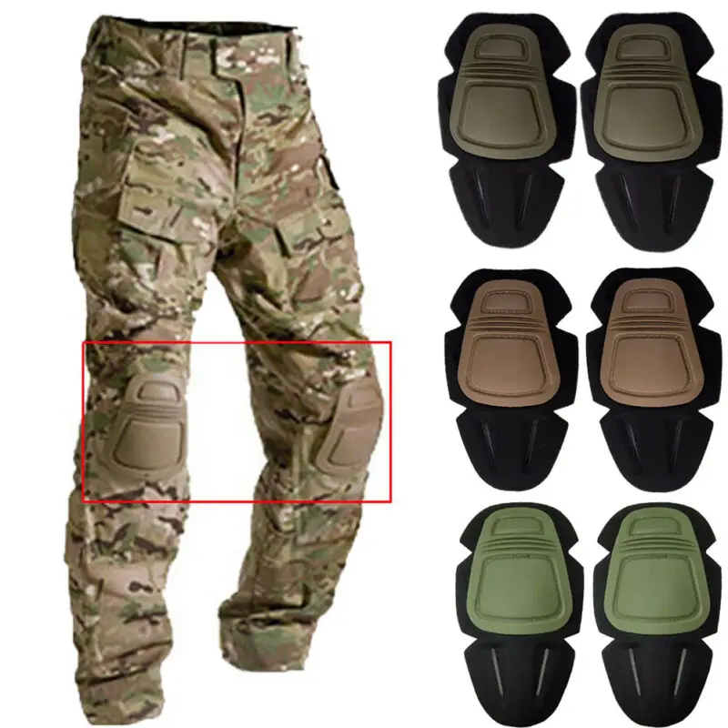 Airsoft тактический бой наколенники для улицы G3 брюки Защита колена брюк защита