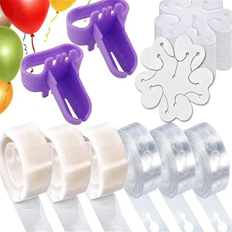 Balloon chain suit Воздушный шар цепи комплект аксессуары для воздушного шара набор сливы клип шар Клей шар клип шар палку вечерние украшения свадебные принадлежности - Цвет: Balloon chain suit