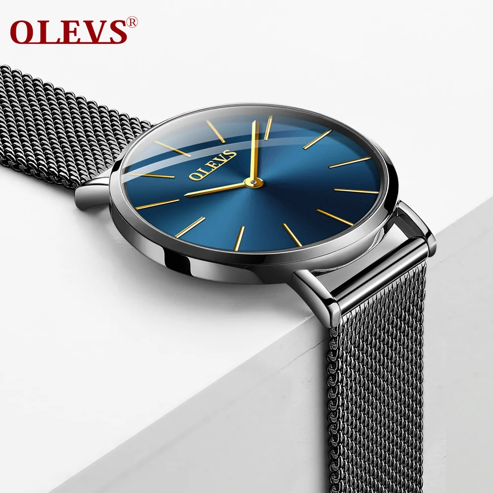 

Men ultra thin Quartz Watch Woman Top Brand Luxury Watches Casual Business Stainless steel Watches Rose Waterproof Man Clock