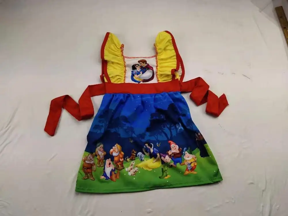 Детские модели, Топ 100, желтое платье, летнее праздничное платье принцессы с принтом для малышей