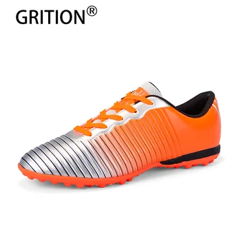 

GRITION Football Boots Soccer Shoes Men Lightweight Football Shoes Outdoor Breathable Grip Sneakers Men Rubber Sole Shoes
