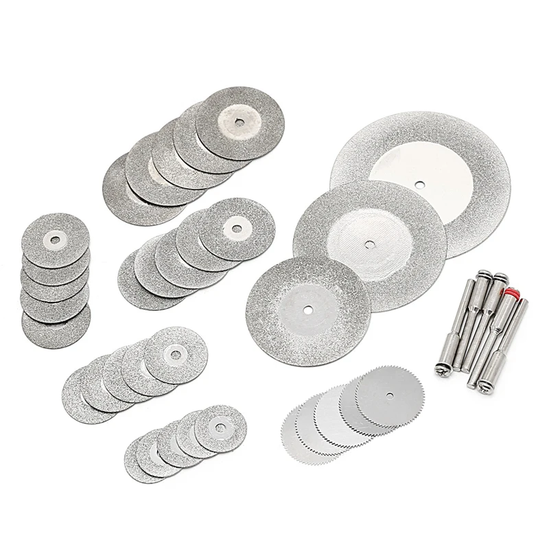

38 Pcs Diamonte Cutting Disc Saw Blade Grinding Wheel Set Rotary Tool Circular