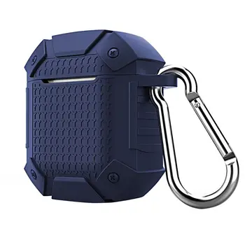 

For AirPods 2 Case Shockproof Armor Case Wireless Bluetooth Headset Cover Silicone Earphone Case for AirPods 2 Charging Box