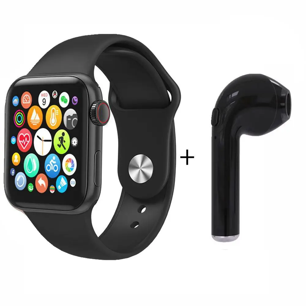 Ceny W58 cały dzień jasny wyświetlacz 11 serii 5 inteligentny zegarek 40mm zmień bransoletka Smartwatch mężczyźni kobiety dla IOS Android VS Iwo8 Iwo10
