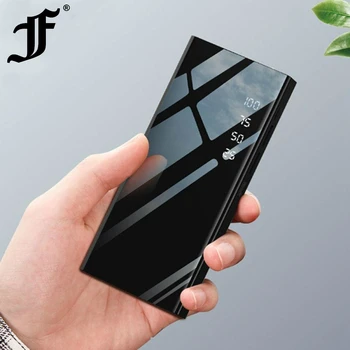 30000 mah電源銀行携帯電話の充電器大容量powerbank屋外トラベル液晶デジタル表示led照明poverbank