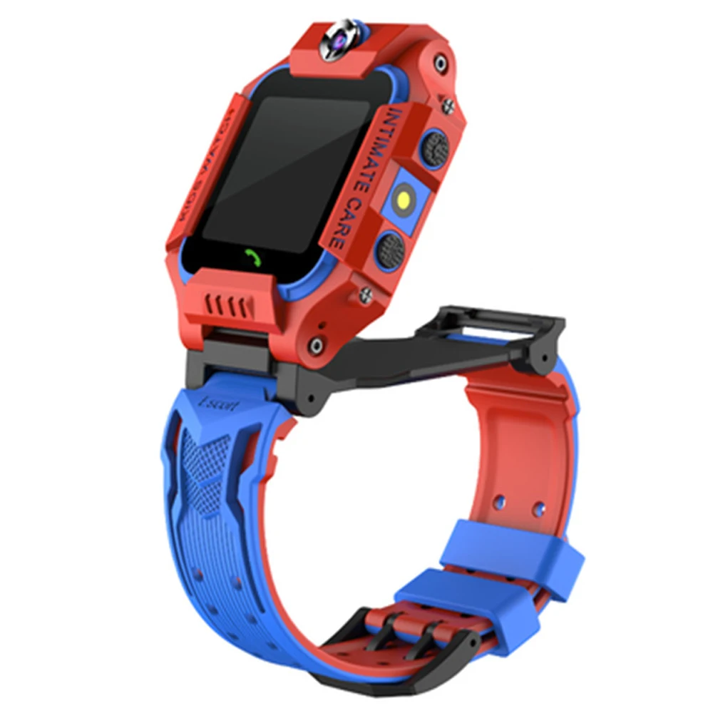 Детские Смарт-часы Sim водонепроницаемые сенсорный экран Камера Smartwatch Позиционирование трекер часы вызов SOS двойная камера