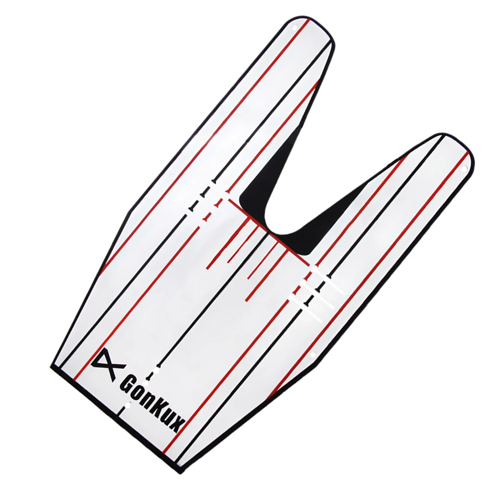 GOLF PUTTING ALIGNMENT TRAINING AID MIRROR HIT STROKE POSTURE PRACTICE TOOL