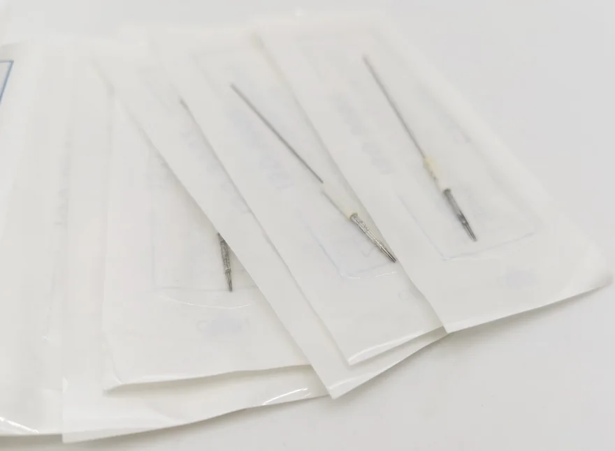 600Pcs 1RL 2RL 5RL 7RL 5F 7F Mixed Sterilized Stainless Steel Permanent Makeup Needles Normal Eyebrow | Красота и здоровье