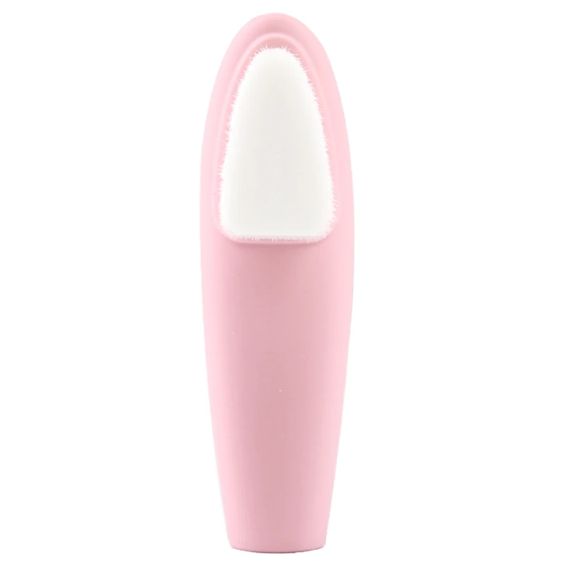 ZOREYA щетка для лица двойная очистка и массажный инструмент - Цвет: pink