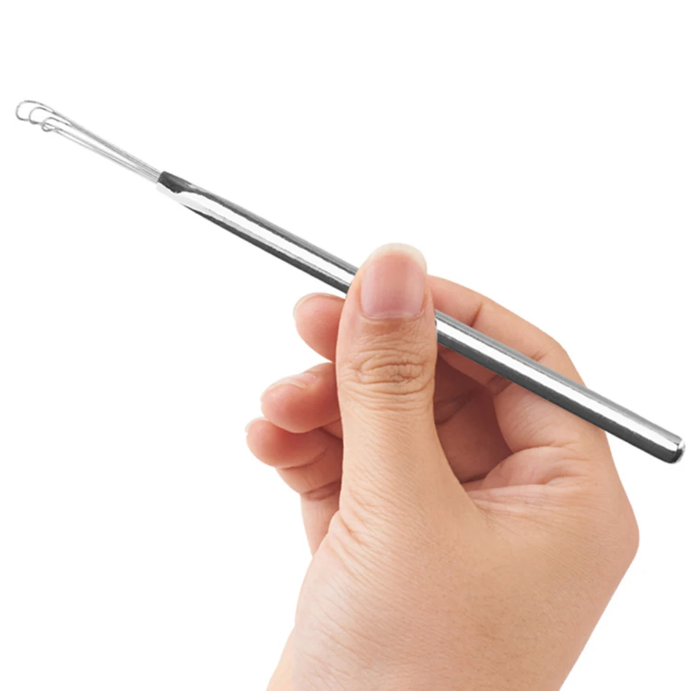 Portable Stainless Steel Cleaning Tools Ear Care Safety Dig Ear Cleaning Ears Spoon Lightweight Durable Cleaning Tool