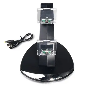 

Controller Charger Dock LED Dual USB for PS4 Charging Stand Station for Sony Playstation 4 PS4 SLIM PRO Controller