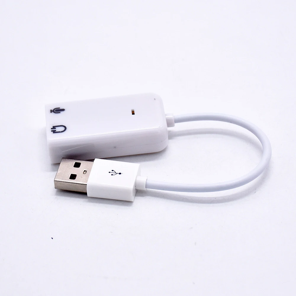Виртуальная 7,1 3D внешняя USB звуковая карта Аудио гарнитура адаптер для колонок USB к разъему 3,5 мм наушники микрофон звуковая карта
