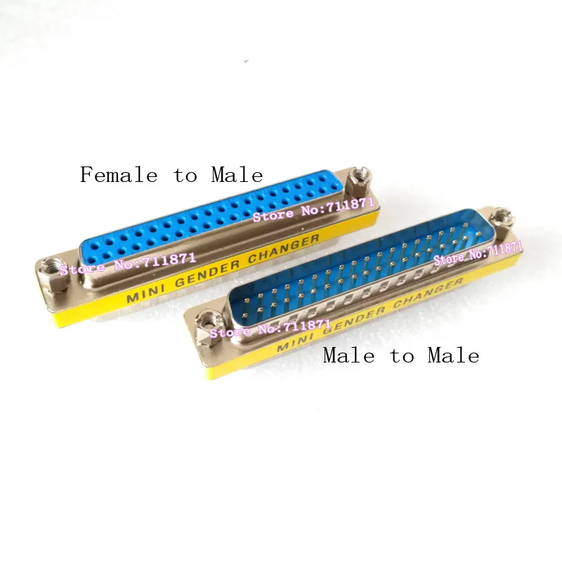 37Pin DB37 Male Female Connector Adapter to HDB37 37P test protect head joint | Компьютеры и офис