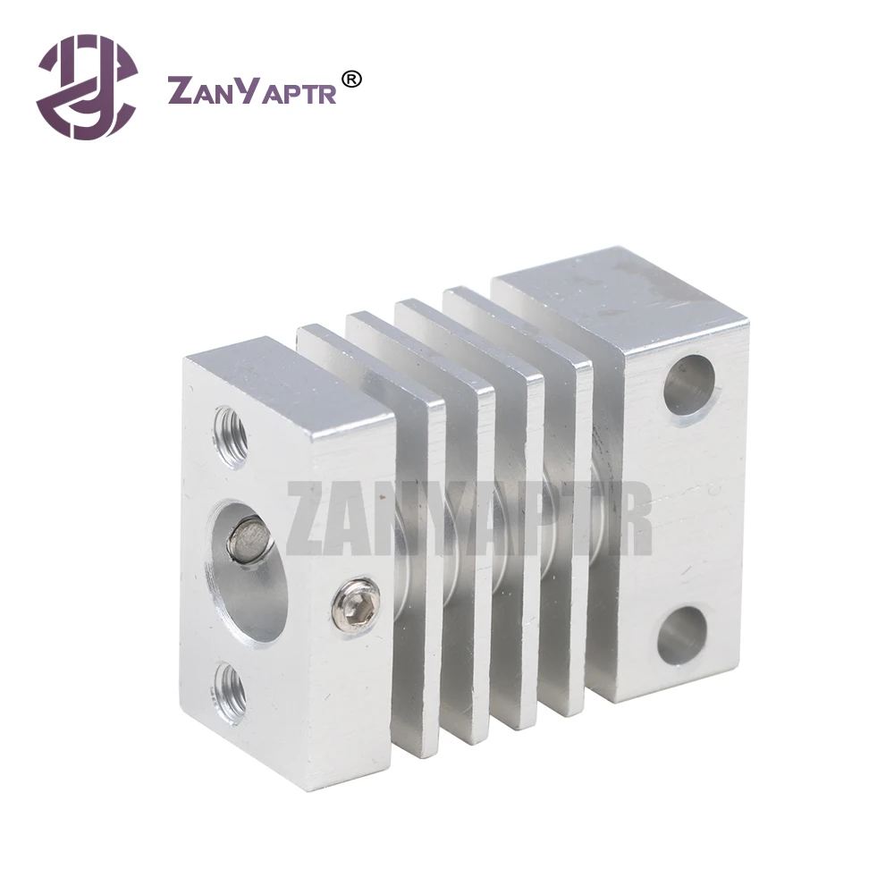 

1 шт. 3D принтер экструдер Bowden hotend CR10 теплоотвод цельнометаллический радиатора для V6 CREALITY CR-10 CR-10s радиаторы