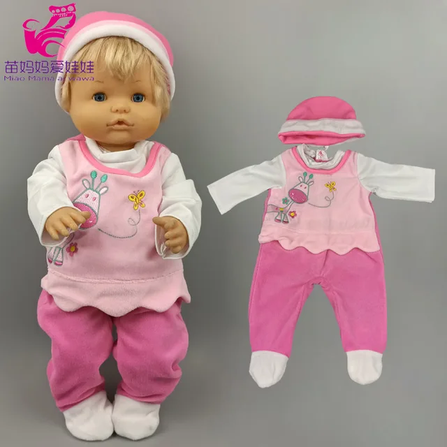 38 Cm BabyDoll Clothes for 40cm Nenuco Ropa Y Su Hermanita Doll Clothes Accessories 3