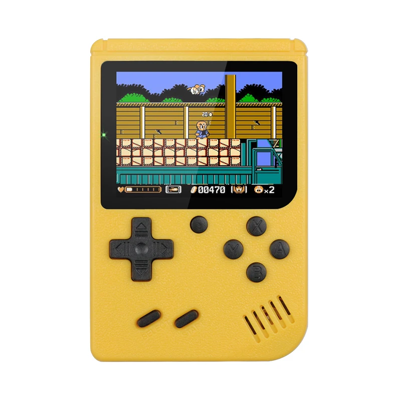 800 IN 1 Retro Video Game Console Handheld Game Portable Pocket Game Console Mini Handheld Player for Kids Gift 