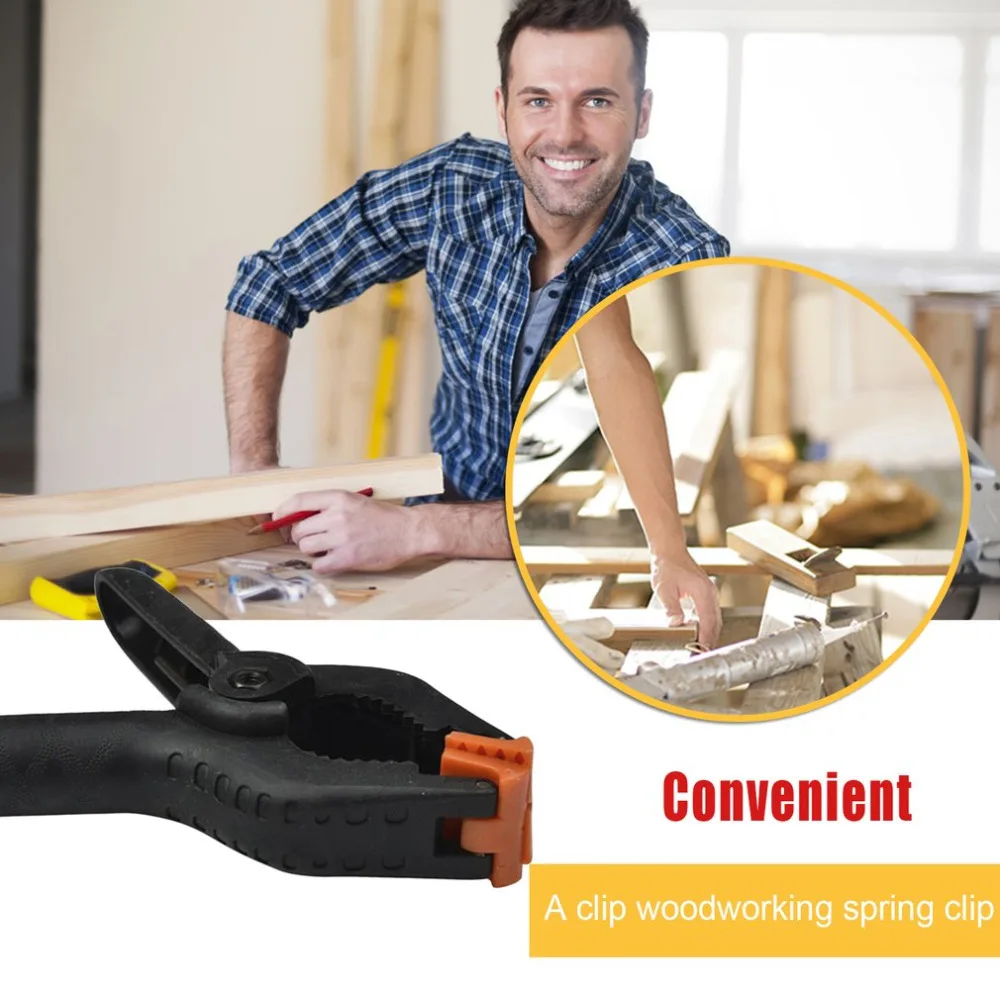 Для работы по дереву пружинный зажим Тумблеры 2 &quot3" 4 &quot4 5" 6 &quot9" дюймов DIY