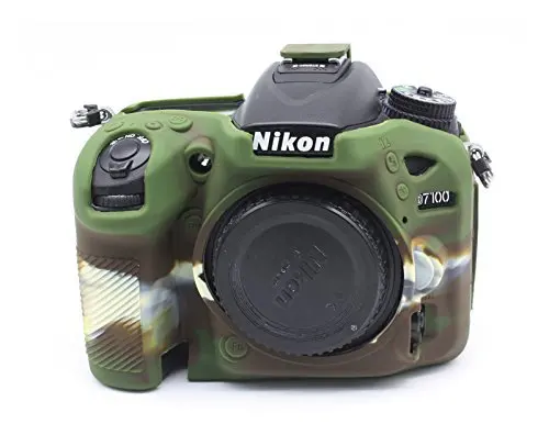 Защитный чехол для Nikon DSLR камеры D750 D5500 D7100 D7200 Мягкая силиконовая кожа брони Защита тела Защитная крышка