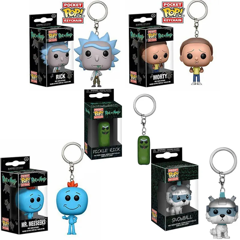 FUNKO POP Rick Snowball Morty мистер мисикс Rickle Vinyl экшн фигурка коллекционные модели игрушек
