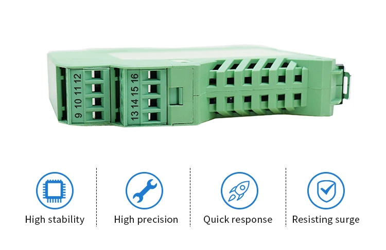 Горячая 0-10v 4-20mA аналоговый вход, выход изолятор сигнала петля питание преобразователь сигнала