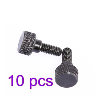 

5-10 pcs/set Worker Grooved Track Rail Hand-tightened Screws for Nerf Elite Stryfe Blaster - Black