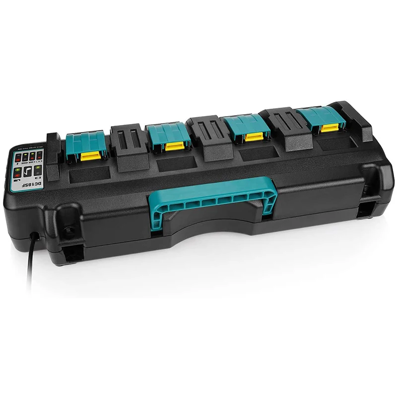 Top Deals DC18SF 4-Port 14.4V 18V 4X3A Li-Ion