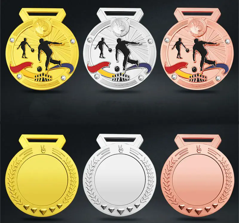 High quality!DIY Bowling Medal Bowling Competition High-grade Commemorative Medal,Free shipping