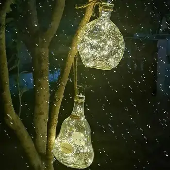 

LED Light Light Solar Cork Wine Bottle Lamp Rechargeable Super Bright Party Solar Light Power Christmas Energy Saving