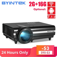 New listing native 1280*800 smart game movie  Video HDMI USB VGA TV Full HD 1080P Home Theater Android OS wifi 3D LED Projetor