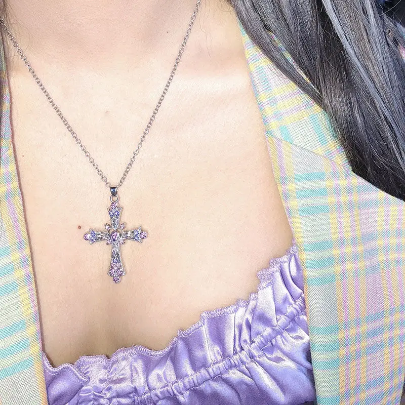 Girl Chunky Chain Necklaces Jewelry Man 