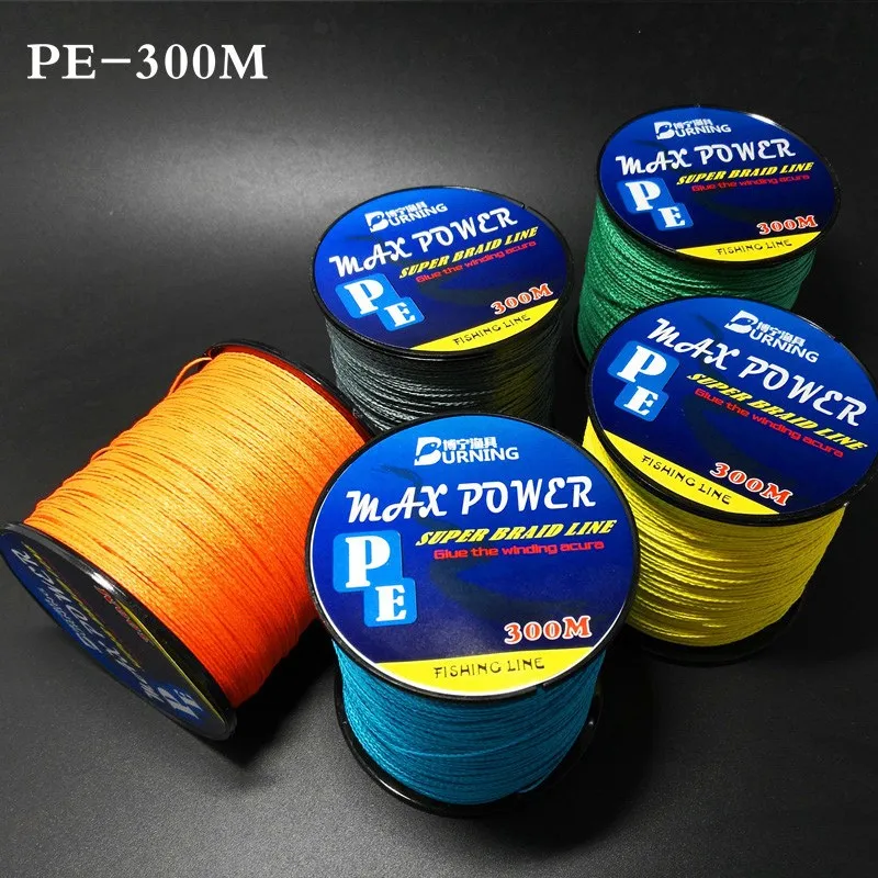 

300M fishing line Braid line 4Strands Multifilament Fishing Wire Carp accessories Fishing Line Smooth Super Braided Fishing Line