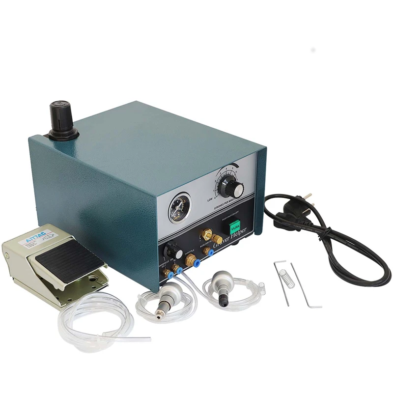 Pneumatic Engraving Tools Jewelry Engraving machine Graver machine Double Ended Impact Graver 220/110V US/EU Plug 1