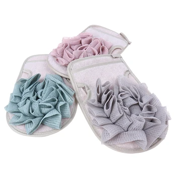 

Bath Body Shower Gloves Skin Exfoliating SPA Massage Mitt Lattice Particles Washcloth Body Scrubber Glove Bath for Showering