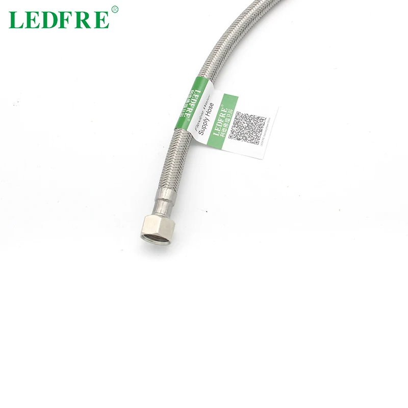 LEDFRE G3/8 * M10 1 кухонный смеситель Pex труба 304 гибкая из нержавеющей стали с оплеткой