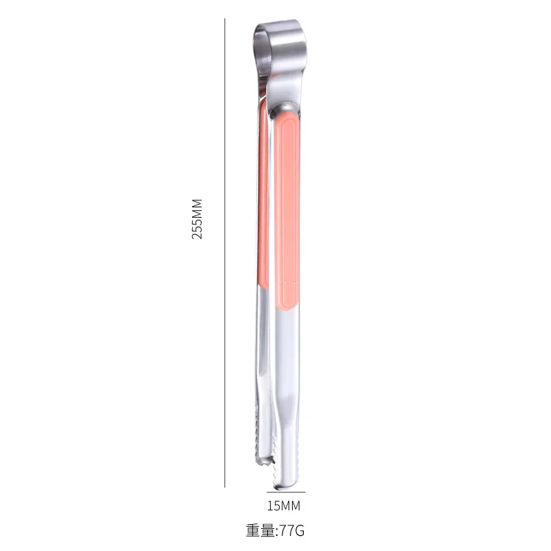 Korean stainless steel barbecue tongs kitchen tools steak barbecue tongs buffet food bread