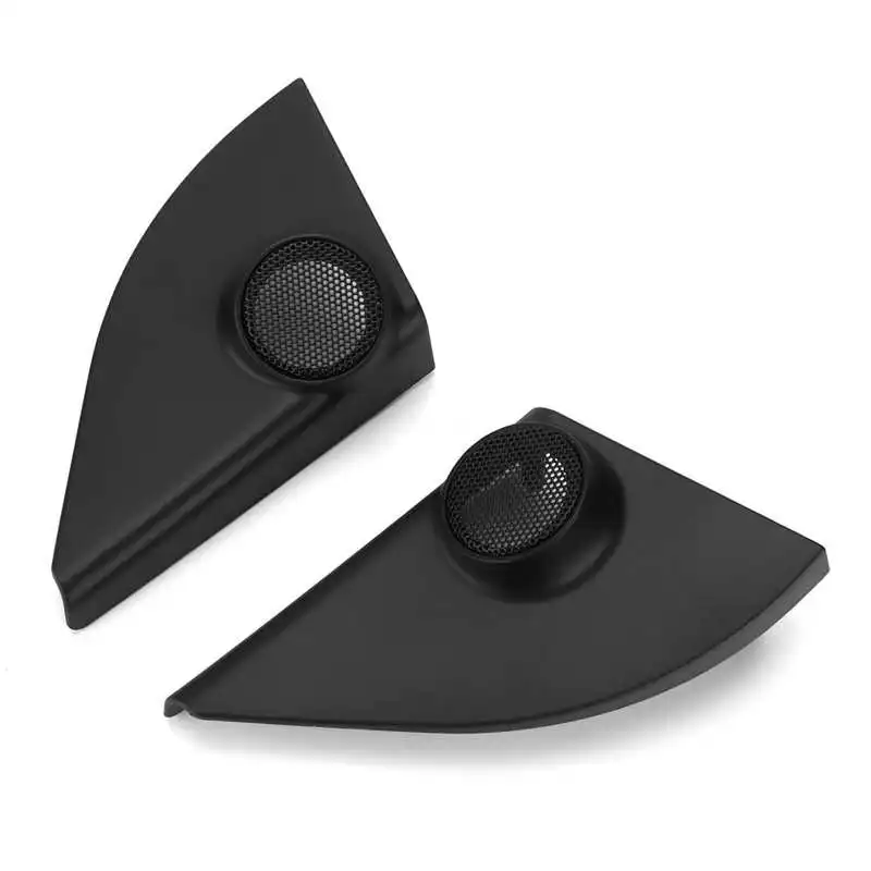 Tweeter Cover Car Tweeter Speaker Cover Trim Black Modification