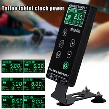 Умный Цифровой источник питания для татуажа сенсорный ЖК-дисплей трансформатор QRD88