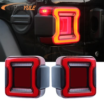 

For Je-ep Wrangler JL 08-09 led tail lamp Car Light USA or EuroPean Version Rear Lamps Brake Reverse Daytime Running Lights