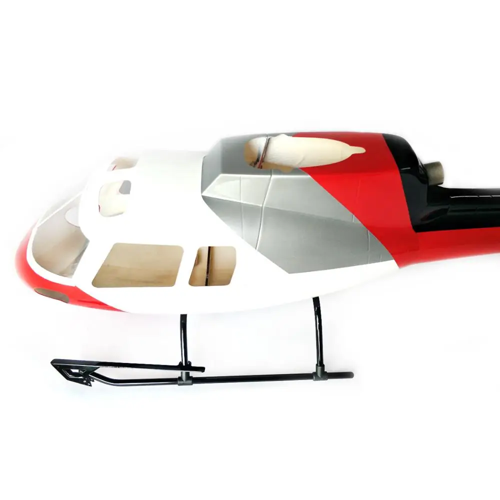 

500 Size AS350 Scale Glass Fiber Helicopter Fuselage Ecureuil 3 Paint Schemes Chooseable