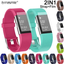 Banda para Fitbit Charge 2 de correa para Fitbit Charge 2, película protectora de pantalla