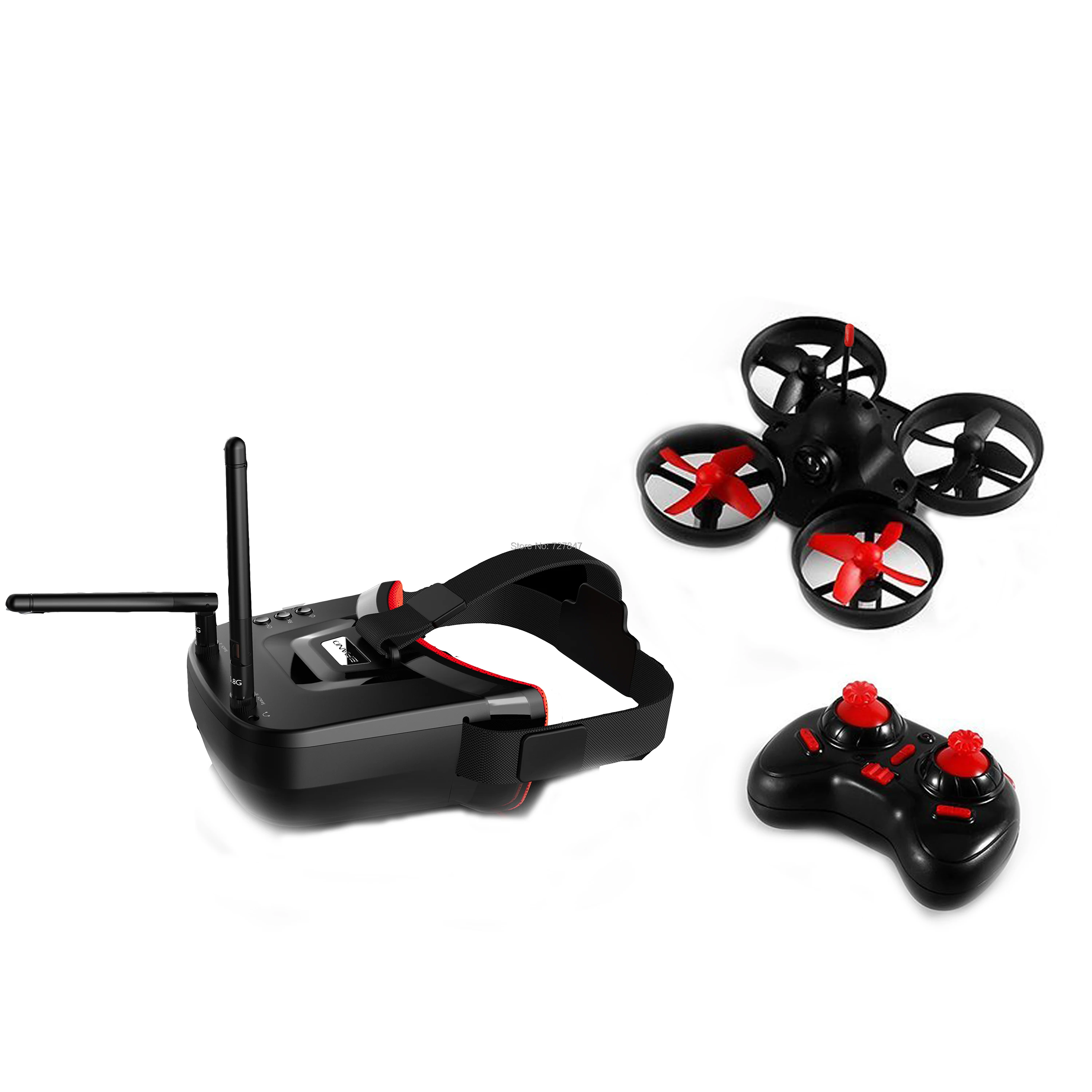 RTF Micro FPV RC Racing Quadcopter игрушки w/5 8G S2 800TVL 40CH камера/3 дюймовые очки для VR гарнитура