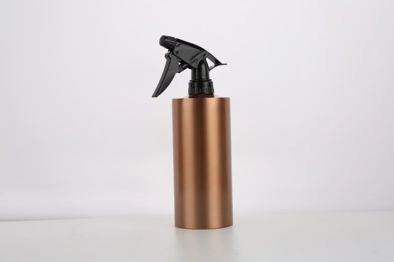 Rose Gold 304 Stainless Steel Small Sprayer Cylindrical Water Spouting jiao hua hu Hair Dressing Spray Bottle Customizable Logo