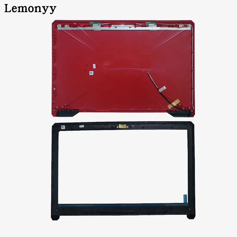 A and B shell Чехол для ноутбука Asus FX80 FX80G FX80GD Fx504 FX504G FX504GD FX504GE ЖК-дисплей верхняя задняя крышка/ЖК передняя рамка/петли - Цвет: A and B shell