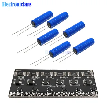 

2.7V 10F Ultra Super Farad Capacitor High Power 2.7V10F Ultracapacitor Low ESR High Frequency with Balancing Protection Board