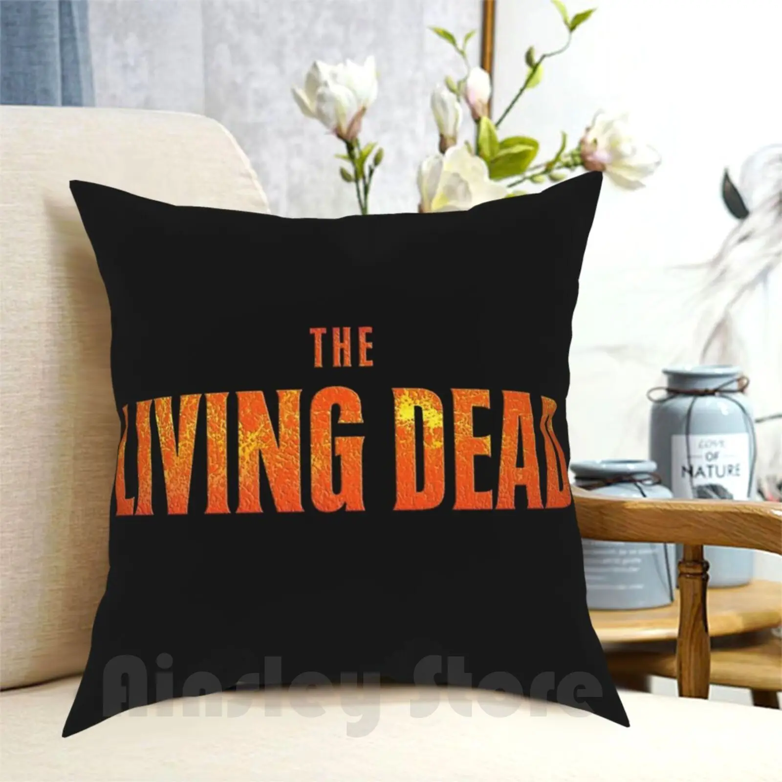 

The Living Dead Pillow Case Printed Home Soft DIY Pillow cover The Living Dead Living Dead Horror Zombies Zombie Movies