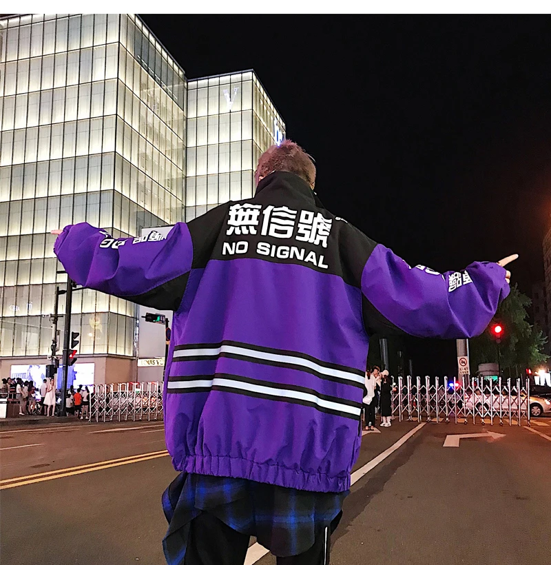 LAPPSTER Men Streetwear Reflective Jackets Windbreaker 2020 Mens Harajuku Patchwork Hip Hop Jackets Vintage Cargo Bomber Jackets