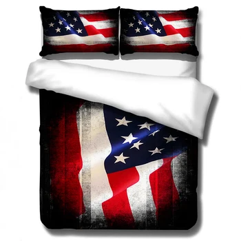 

Bedding Set Custom,Duvet Cover Set Queen/King,Quilt/Blanket Cover Set Bedclothes flag United States USA,2/3pc bed set,drop ship