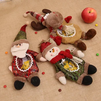 

Christmas Section Apple Bag Santa Claus Elk Christmas Decoration Gift Bag Gift Bag Apple Bag Christmas Eve Gift